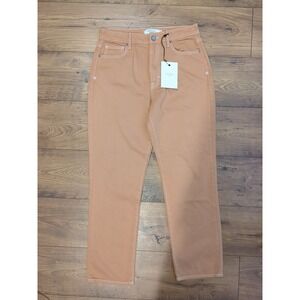 Hidden Los Angeles Womens 27 (29x28) Tracey Peach Pants‎